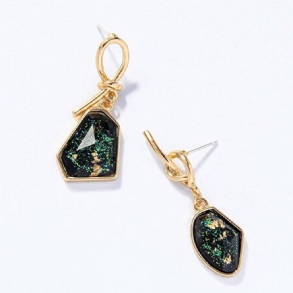 💫 NWT Galaxy Knot Drop Earrings 🌌🌜 - Picture 4 of 5